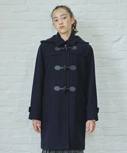 pom ponette junior / ポンポネット ジュニア その他アウター | 【卒服】【軽量キルティング裏地】 ダッフルコート | 詳細14