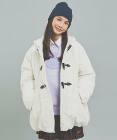 pom ponette junior / ポンポネット ジュニア その他アウター | 【はっ水】ファイバー中わたダッフルコート