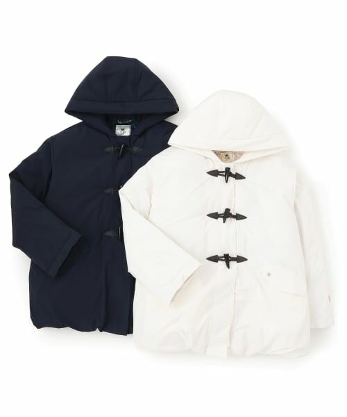 pom ponette junior / ポンポネット ジュニア その他アウター | 【はっ水】ファイバー中わたダッフルコート | 詳細10
