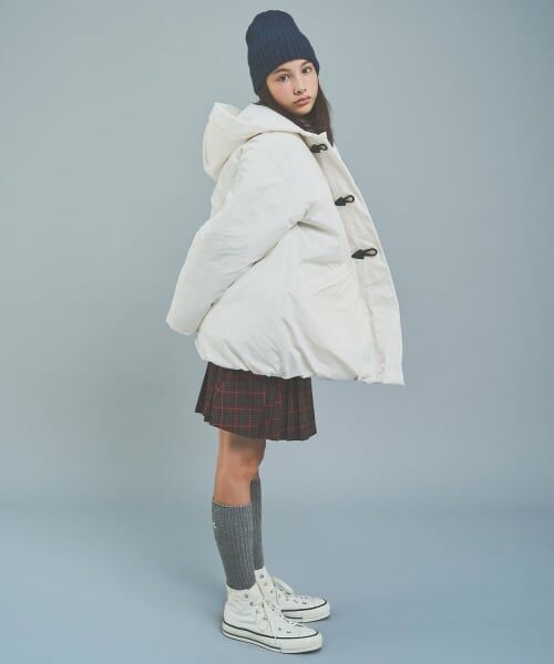pom ponette junior / ポンポネット ジュニア その他アウター | 【はっ水】ファイバー中わたダッフルコート | 詳細25