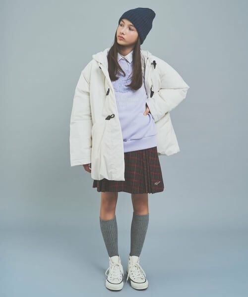 pom ponette junior / ポンポネット ジュニア その他アウター | 【はっ水】ファイバー中わたダッフルコート | 詳細26