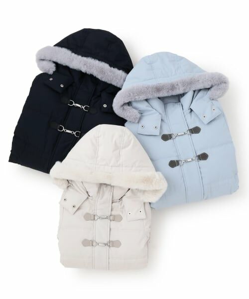 pom ponette junior / ポンポネット ジュニア その他アウター | 【130cmあり】【はっ水・家庭洗濯可】Aラインダウンコート | 詳細13