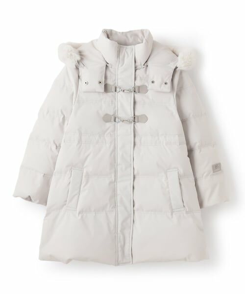 pom ponette junior / ポンポネット ジュニア その他アウター | 【130cmあり】【はっ水・家庭洗濯可】Aラインダウンコート | 詳細14