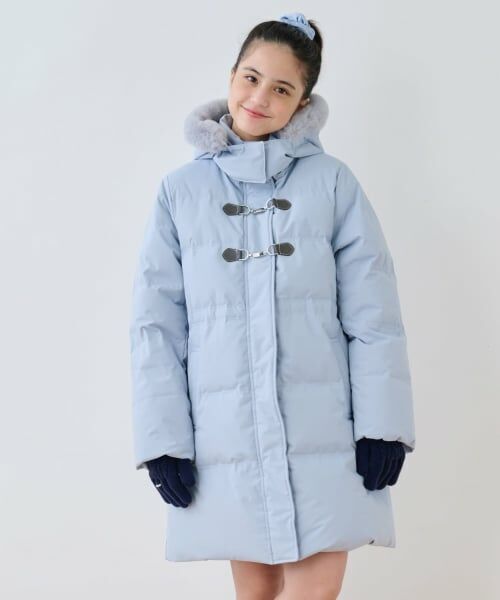 pom ponette junior / ポンポネット ジュニア その他アウター | 【130cmあり】【はっ水・家庭洗濯可】Aラインダウンコート | 詳細17