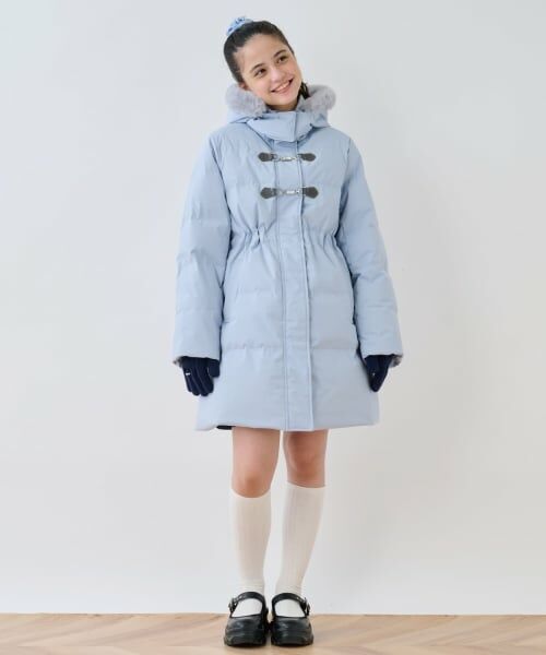 pom ponette junior / ポンポネット ジュニア その他アウター | 【130cmあり】【はっ水・家庭洗濯可】Aラインダウンコート | 詳細19
