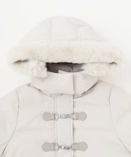 pom ponette junior / ポンポネット ジュニア その他アウター | 【130cmあり】【はっ水・家庭洗濯可】Aラインダウンコート | 詳細2