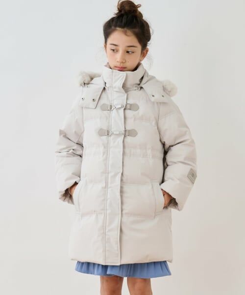 pom ponette junior / ポンポネット ジュニア その他アウター | 【130cmあり】【はっ水・家庭洗濯可】Aラインダウンコート | 詳細20