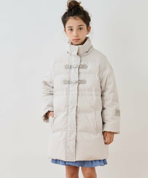 pom ponette junior / ポンポネット ジュニア その他アウター | 【130cmあり】【はっ水・家庭洗濯可】Aラインダウンコート | 詳細21