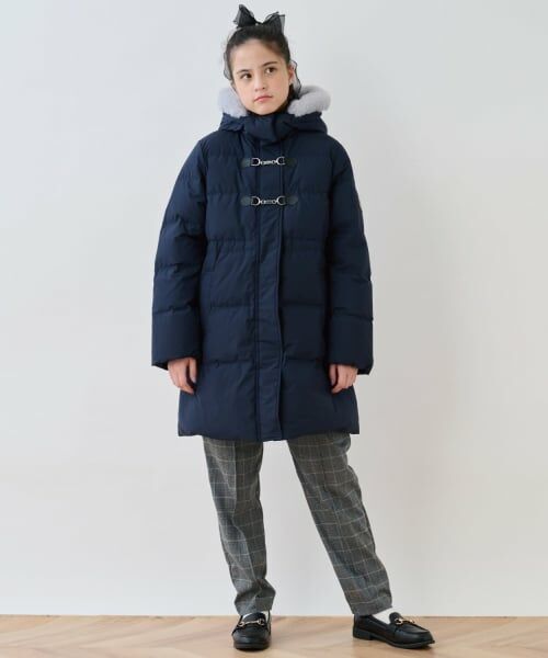 pom ponette junior / ポンポネット ジュニア その他アウター | 【130cmあり】【はっ水・家庭洗濯可】Aラインダウンコート | 詳細24