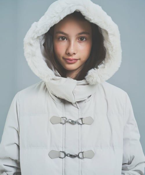 pom ponette junior / ポンポネット ジュニア その他アウター | 【130cmあり】【はっ水・家庭洗濯可】Aラインダウンコート | 詳細27