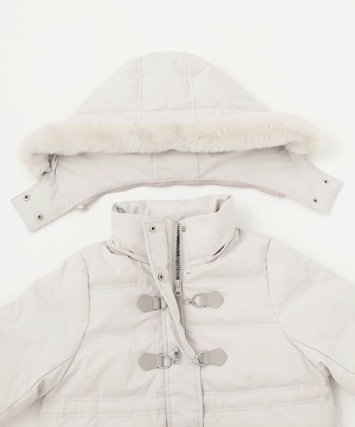 pom ponette junior / ポンポネット ジュニア その他アウター | 【130cmあり】【はっ水・家庭洗濯可】Aラインダウンコート | 詳細4