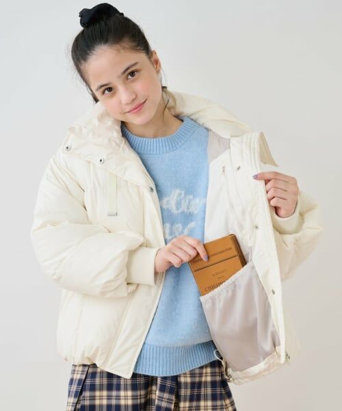 pom ponette junior / ポンポネット ジュニア ブルゾン | 【はっ水・家庭洗濯可】ダウンブルゾン | 詳細17