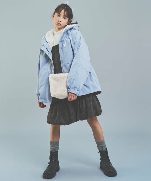 pom ponette junior / ポンポネット ジュニア ミニ丈・ひざ丈ワンピース | 【130cmあり】バルーンジャンスカインナーセット | 詳細17