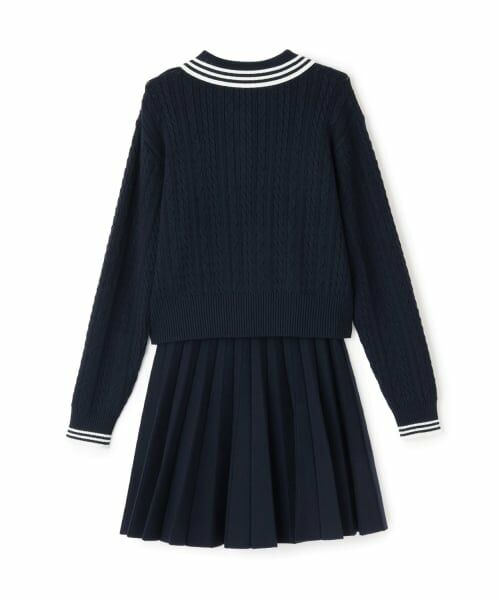 pom ponette junior / ポンポネット ジュニア ニット・セーター | 【130cmあり】ニットセットアップ | 詳細1