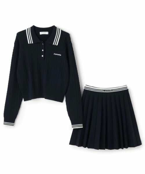 pom ponette junior / ポンポネット ジュニア ニット・セーター | 【130cmあり】ニットセットアップ | 詳細2