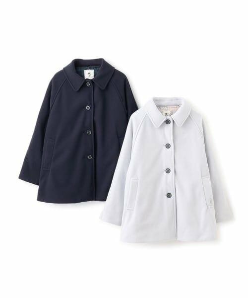 pom ponette junior / ポンポネット ジュニア その他アウター | 【130cmあり】【3WAY】ライナーつきステンカラーコート | 詳細15