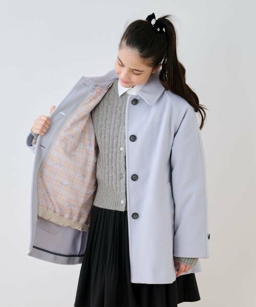 pom ponette junior / ポンポネット ジュニア その他アウター | 【130cmあり】【3WAY】ライナーつきステンカラーコート | 詳細18