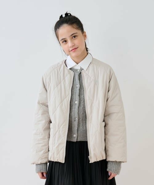 pom ponette junior / ポンポネット ジュニア その他アウター | 【130cmあり】【3WAY】ライナーつきステンカラーコート | 詳細19