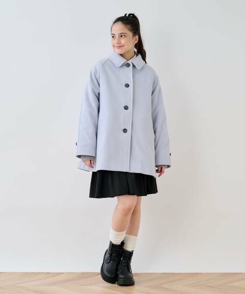 pom ponette junior / ポンポネット ジュニア その他アウター | 【130cmあり】【3WAY】ライナーつきステンカラーコート | 詳細20