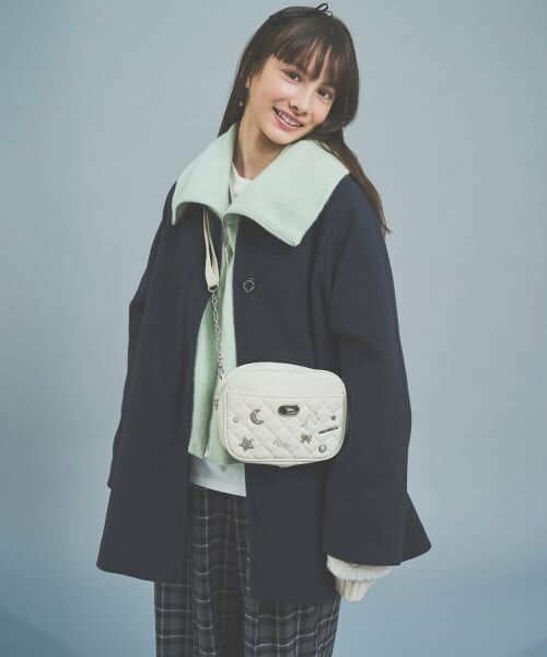 pom ponette junior / ポンポネット ジュニア その他アウター | 【130cmあり】【3WAY】ライナーつきステンカラーコート | 詳細22