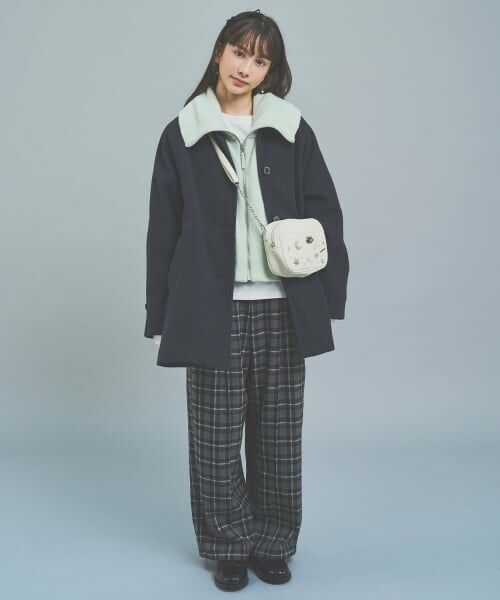 pom ponette junior / ポンポネット ジュニア その他アウター | 【130cmあり】【3WAY】ライナーつきステンカラーコート | 詳細24