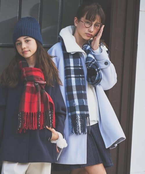 pom ponette junior / ポンポネット ジュニア その他アウター | 【130cmあり】【3WAY】ライナーつきステンカラーコート | 詳細28