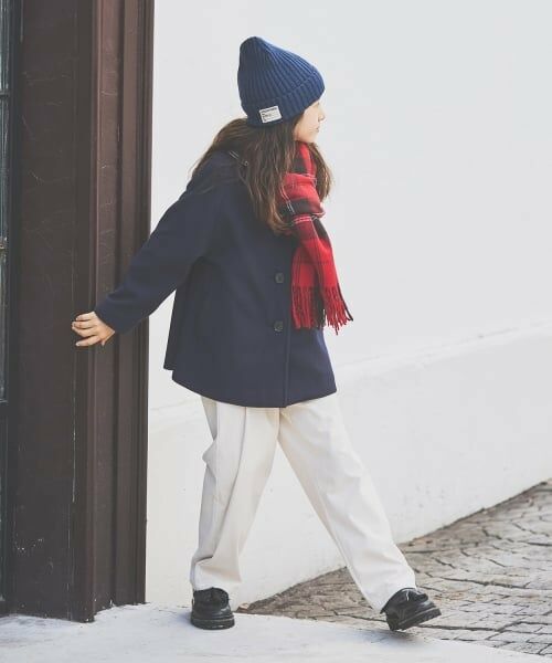 pom ponette junior / ポンポネット ジュニア その他アウター | 【130cmあり】【3WAY】ライナーつきステンカラーコート | 詳細30