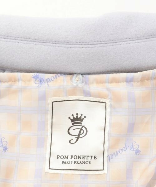 pom ponette junior / ポンポネット ジュニア その他アウター | 【130cmあり】【3WAY】ライナーつきステンカラーコート | 詳細7