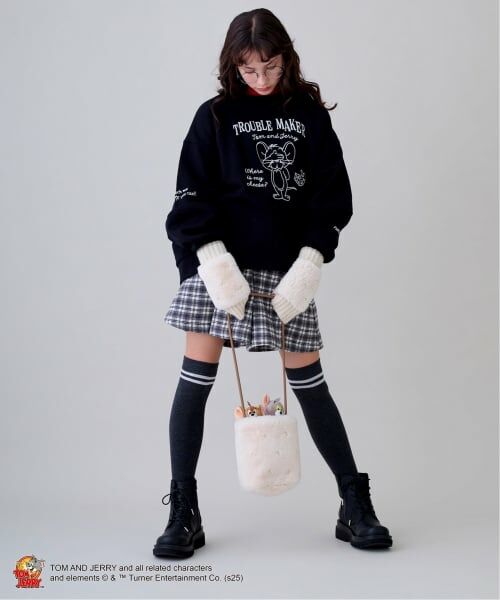 pom ponette junior / ポンポネット ジュニア ショルダーバッグ | フェイクファーミニショルダーバッグ | 詳細15