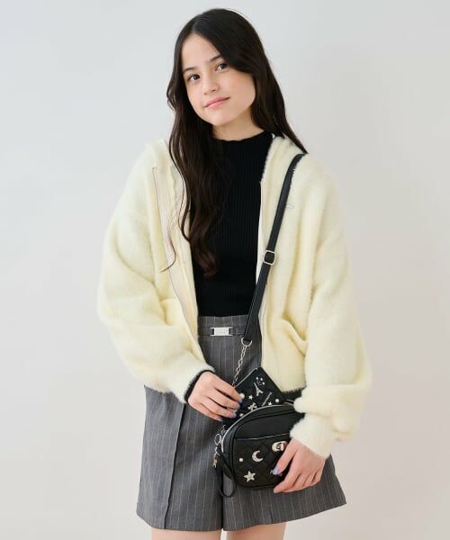 pom ponette junior / ポンポネット ジュニア ショルダーバッグ | キルトモチーフミニショルダー | 詳細10