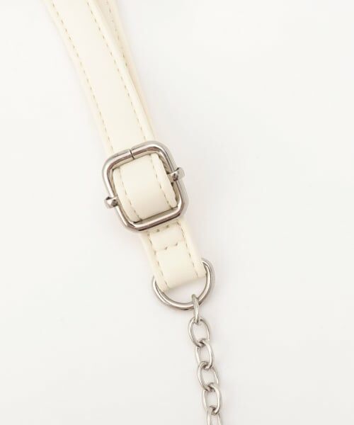 pom ponette junior / ポンポネット ジュニア ショルダーバッグ | キルトモチーフミニショルダー | 詳細2