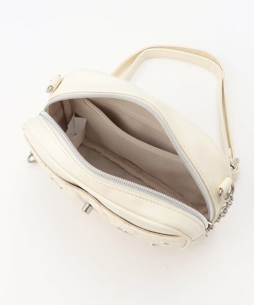 pom ponette junior / ポンポネット ジュニア ショルダーバッグ | キルトモチーフミニショルダー | 詳細4