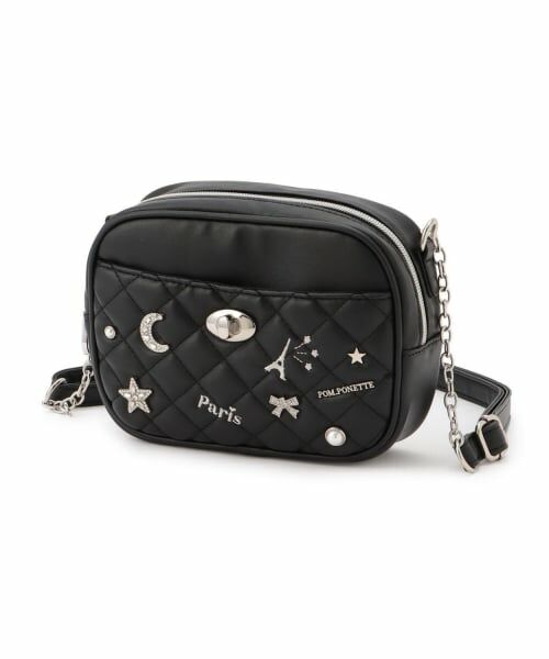pom ponette junior / ポンポネット ジュニア ショルダーバッグ | キルトモチーフミニショルダー | 詳細14