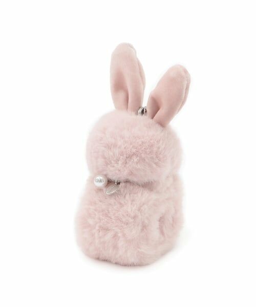 pom ponette junior / ポンポネット ジュニア チャーム | アニマルファーくるるバッグチャーム（ピンク）