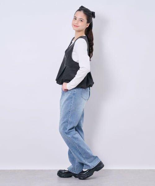 pom ponette junior / ポンポネット ジュニア ヘアゴム・シュシュ | シアーパールリボンヘアゴム | 詳細7