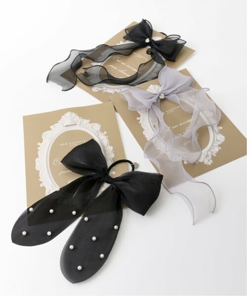 pom ponette junior / ポンポネット ジュニア ヘアゴム・シュシュ | シアーリボンヘアゴム | 詳細8