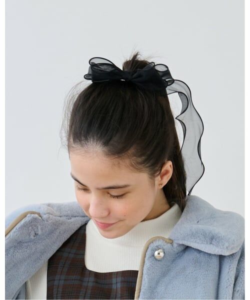 pom ponette junior / ポンポネット ジュニア ヘアゴム・シュシュ | シアーリボンヘアゴム | 詳細9