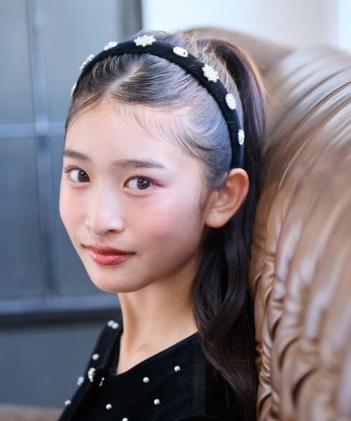 pom ponette junior / ポンポネット ジュニア カチューシャ・カチューム・その他 | ビジューカチューシャ | 詳細10