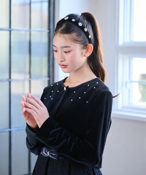 pom ponette junior / ポンポネット ジュニア カチューシャ・カチューム・その他 | ビジューカチューシャ | 詳細12