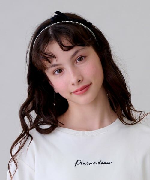 pom ponette junior / ポンポネット ジュニア カチューシャ・カチューム・その他 | ラインストーンカチューシャ | 詳細10