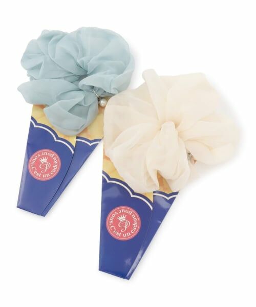 pom ponette junior / ポンポネット ジュニア ヘアゴム・シュシュ | オーガンジーボリュームシュシュ | 詳細3