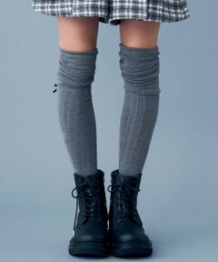 pom ponette junior / ポンポネット ジュニア ソックス | 2WAYリボンニーハイソックス