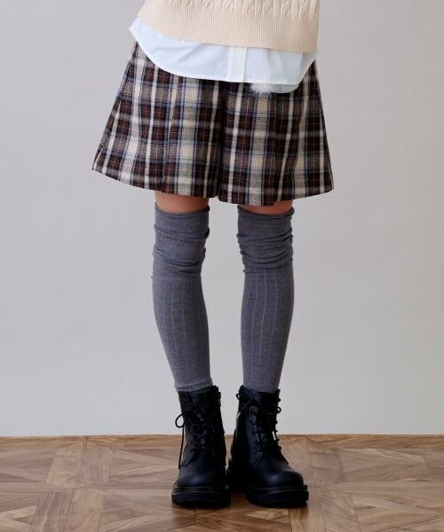 pom ponette junior / ポンポネット ジュニア ソックス | 2WAYリボンニーハイソックス | 詳細12