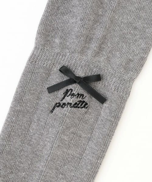 pom ponette junior / ポンポネット ジュニア ソックス | 2WAYリボンニーハイソックス | 詳細3
