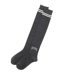pom ponette junior / ポンポネット ジュニア ソックス | ライン入りCIELニーハイソックス