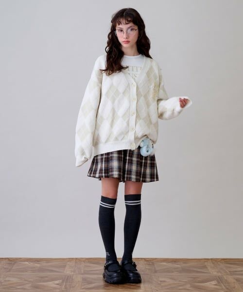 pom ponette junior / ポンポネット ジュニア ソックス | ライン入りCIELニーハイソックス | 詳細14