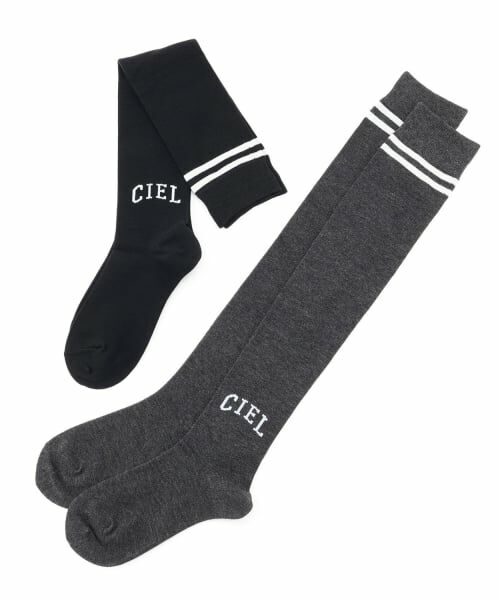 pom ponette junior / ポンポネット ジュニア ソックス | ライン入りCIELニーハイソックス | 詳細5