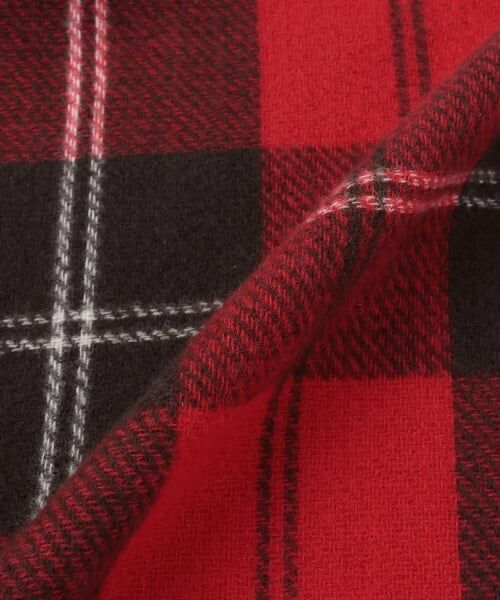 pom ponette junior / ポンポネット ジュニア マフラー・ショール・スヌード・ストール | 【静電気防止】カシミヤタッチチェックマフラー | 詳細2