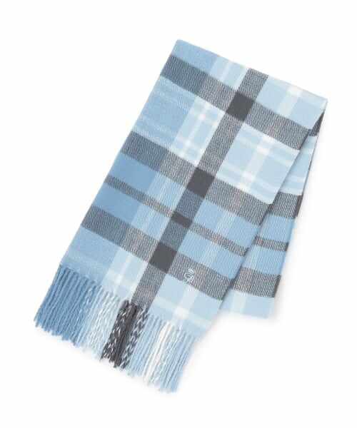 pom ponette junior / ポンポネット ジュニア マフラー・ショール・スヌード・ストール | 【静電気防止】カシミヤタッチチェックマフラー | 詳細6