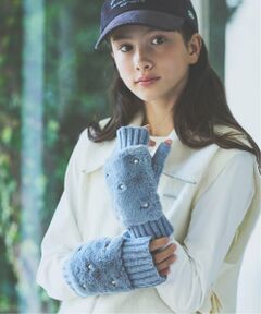 pom ponette junior / ポンポネット ジュニア 手袋 | ミトンファー手袋